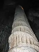 Pilier stalagmitique (Gard).