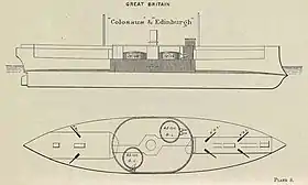 Image illustrative de l'article Classe Colossus (cuirassé, 1882)