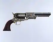 Colt Third Model Dragoon Percussion Revolver, Serial Number 12406 (ca. 1853)
