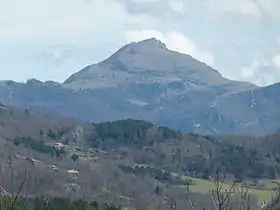 Vue de la Coma Negra depuis la vallée de Camprodon.