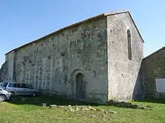 Façade extérieure (nord)