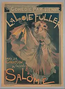 Loïe Fuller dans sa création Salomé (1900).