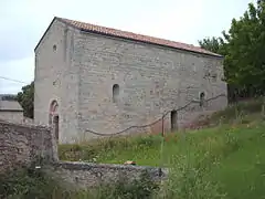 Villecroze : Commanderie du Ruou : Chapelle, vue du sud