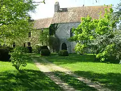 Chapelle Notre-Dame du Temple de la commanderie de Chanu -Eure- (XIIe siècle)-classée Monument Historique. Ancien Logis du Commandeur attenant (XVe siècle) inscrit ISMH.