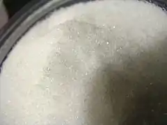 Acide tartrique commercialisé sous forme de poudre