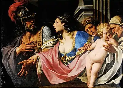 Luca Ferrari, XVIIe siècleLes Adieux d'Hector et d'Andromaque