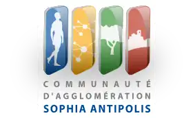 Blason de Communauté d’agglomérationSophia Antipolis