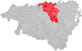 Localisation de Communauté de communes de Lacq-Orthez