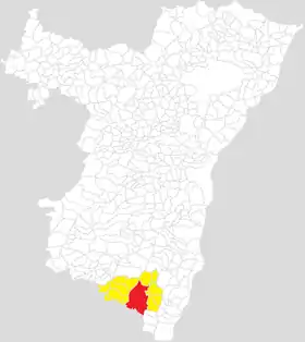 Localisation de Communauté de communes de Sélestat