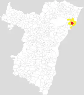 Localisation de Communauté de communes de l'Uffried