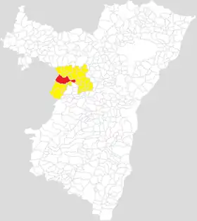 Localisation de Communauté de communesde la région de Saverne