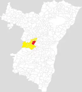 Localisation de Communauté de communes des coteaux de la Mossig