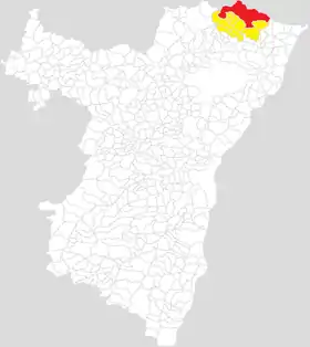 Localisation de Communauté de communesdu Pays de Wissembourg