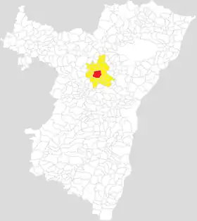 Localisation de Communauté de communes du Pays de la Zorn