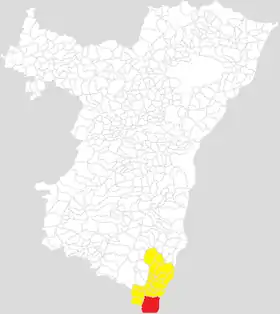 Localisation de Communauté de communes du Ried de Marckolsheim