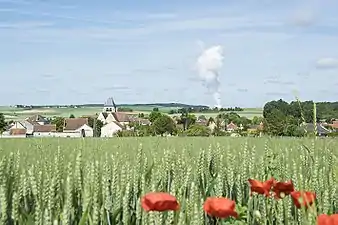 Gélannes, un village tout en pierre.