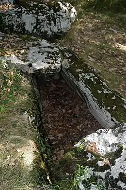 Dolmen de Goudère, Gabre