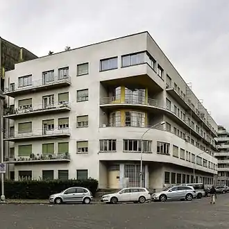 Immeuble à appartements "Novocomum" (Côme), 1928-1929