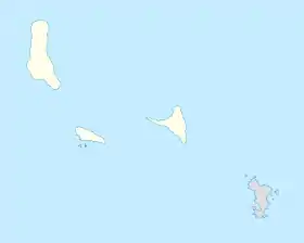 Carte des aéroports des Comores