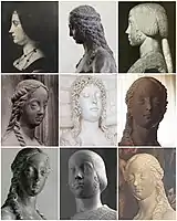 Curieuse ressemblance avec la statue d’Ève au Palais des Doges à Venise, par Antonio Rizzo. Probablement une coïncidence. La datation varie, selon les critiques, entre 1470-80 et 1490-97.