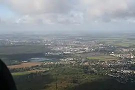 Photo du ciel de la ville de Compiègne.