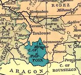 Image illustrative de l’article États de Foix