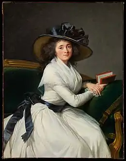 La Comtesse de la Châtre par Élisabeth Vigée-Lebrun (1755–1842), 1789, Metropolitan Museum of Art, New York.