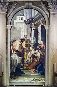 La Dernière communion de sainte LucieGiambattista Tiepolo, 1747-1748Santi Apostoli, Venise