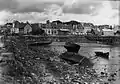 Bateaux de pêche échoués sur la grève (1930)