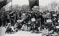 Manifestation CGTU des ouvriers du bâtiment en 1929