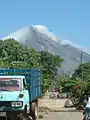 Le volcan Concepción vu de la ville de Moyogalpa