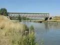 Le pont du canal à Concevreux.