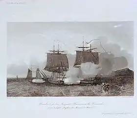 illustration de HMS Minerva (1759)