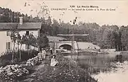 Carte postale du tunnel vers 1910.