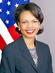 Condoleezza Rice  2007, 2006, 2005, 2004.