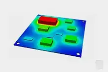 SimScale Conduction heat transfer