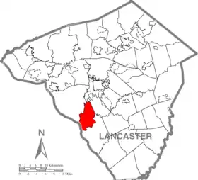 Localisation de Conestoga Township