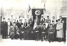 Délégués présents lors du congrès.