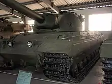 Un Conqueror Mk 2 au Musée des blindés de Koubinka