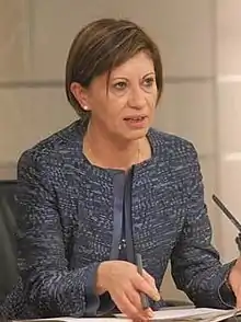 Elena Espinosa, ministre de l'Agriculture entre 2004 et 2008, ministre de l'Agriculture et de l'Environnement entre 2008 et 2010.