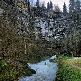 La source du Dessoubre.