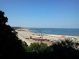 Les plages de Constanța en été.
