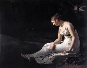 Constance-Marie Charpentier, La Mélancolie 1801, musée de Picardie