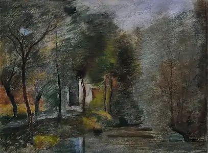 Paysage à Lambres (1865), musée des Beaux-Arts d'Arras.