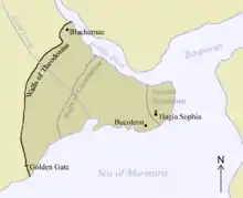 Plan de Constantinople.