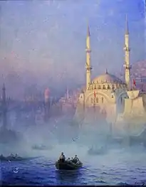 Ivan Aïvazovski, Constantinople, la mosquée de Top-Kahné
