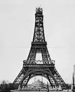 Construction de la tour eiffel avec des capitaux de la Bethmann Bank