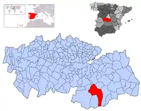 Localisation de Consuegra