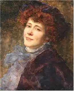 Consuelo Fould - Autoportrait.