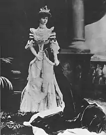 La duchesse de Marlborough au couronnement de George V en 1911.